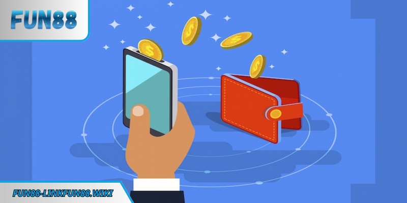 Kiểm tra số dư trước khi rút tiền FUN88 bằng ví điện tử